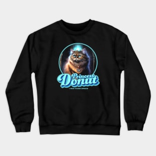 Princess Donut (Black Print) Crewneck Sweatshirt